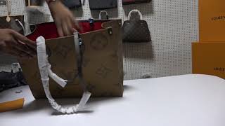 real and fake on the go lv bag
