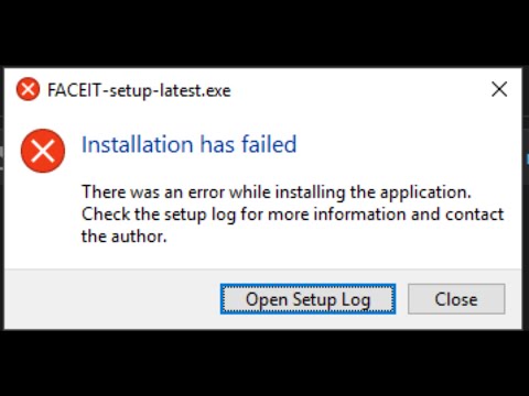 РЕШЕНИЕ/ОШИБКИ/FACEIT installation has failed РЕШЕНИЕ ЕСТЬ!