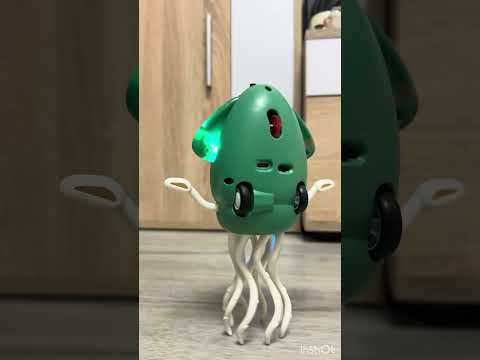 Танцующий кальмар для детей музыкальная игрушка кальмар интерактивная игрушка с музыкой детская игрушка осьминог танцующий Зеленый