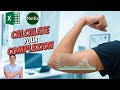 ¡Descubre tu complexión usando solo Excel y tu codo!
