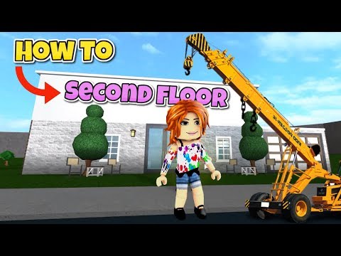 How To Build A Second Floor In Bloxburg Youtube - auto de blox burg no funciona roblox