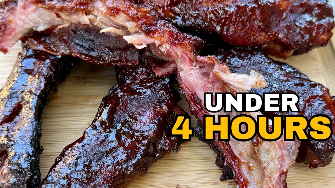 Better Than 3-2-1 Ribs? Party Ribs in Under 4 Hours - YouTube