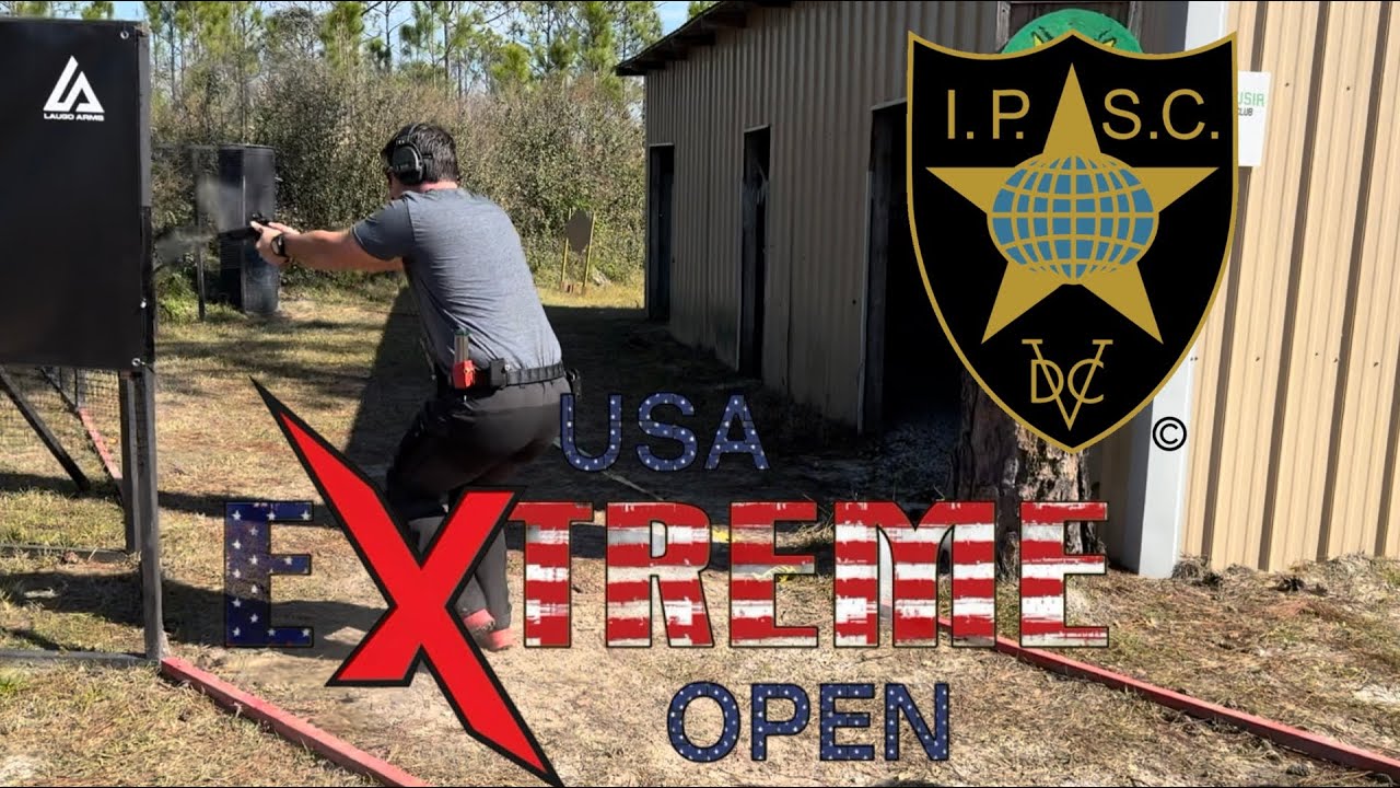 2024 US Extreme Open IPSC Match 3rd Place Open Division YouTube