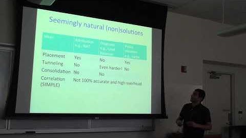 Stanford NetSeminar : Vyas Sekar (CMU)