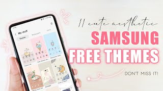 🦩 11 cute and aesthetic free themes for your samsung phones screenshot 4
