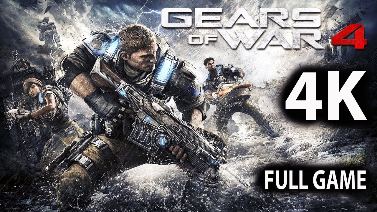 Gears of War 4 Full Game Walkthrough - No Commentary (PC 4K 60FPS