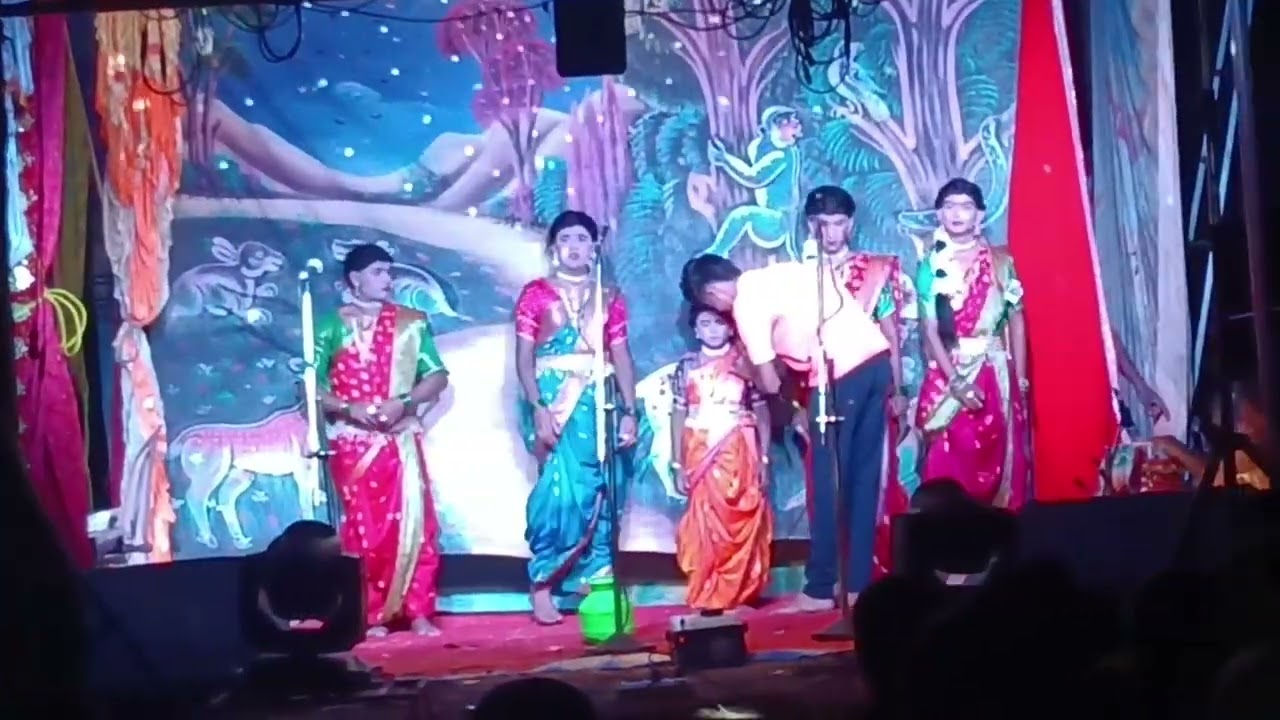 #तलवडे देवरुख अष्टविनायक कला पथक #कोंकण #नमन #झांगी naman