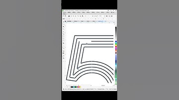 Corel Draw Tutorials for beginner with simple step #shorts #cdr #tips # 300