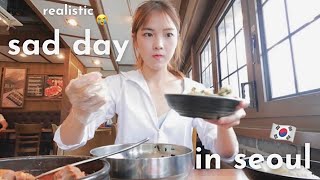 A sad day in Seoul Solo Travel Vlog  我在韩国……..