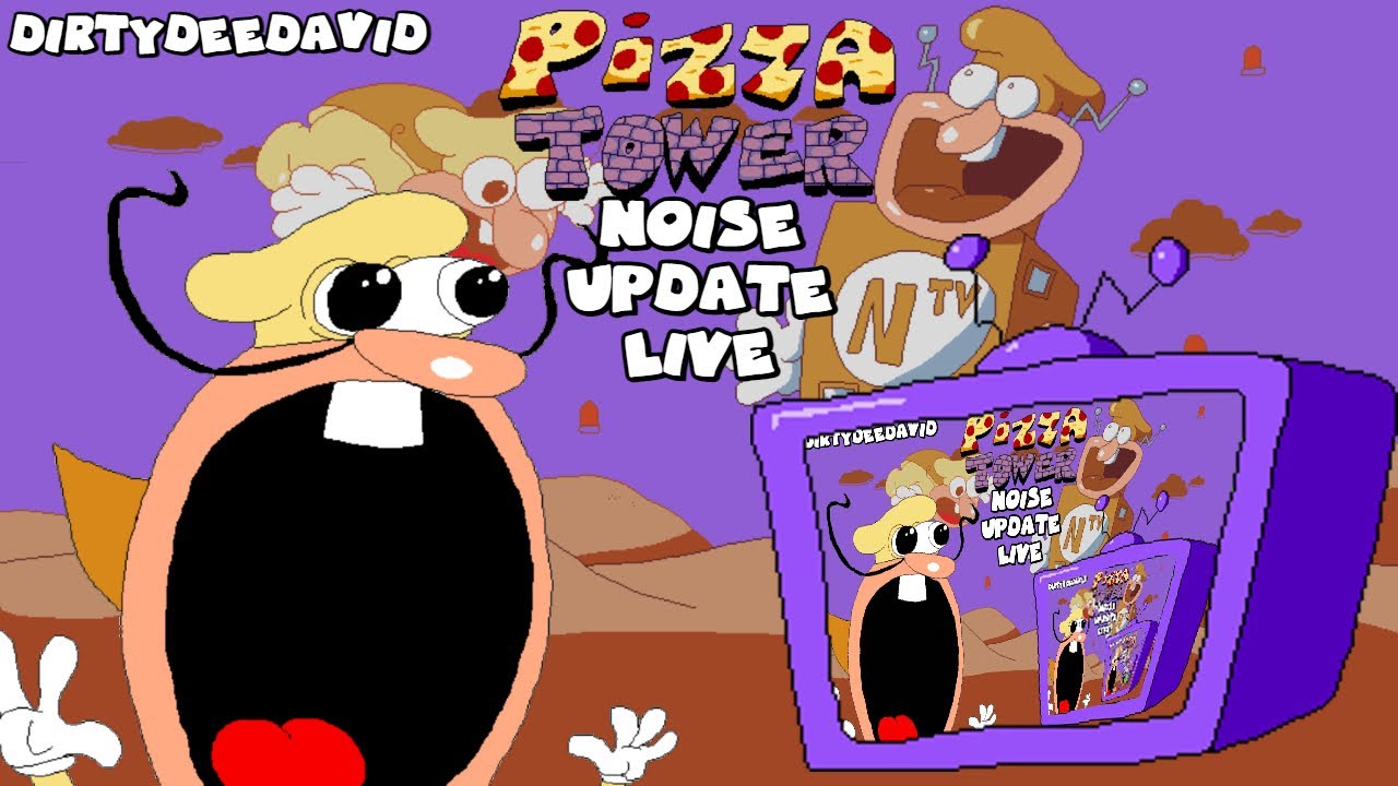 🔴 LIVE - THE NOISE IS REEEALLLL | Pizza Tower Noise Update (Full Basic ...
