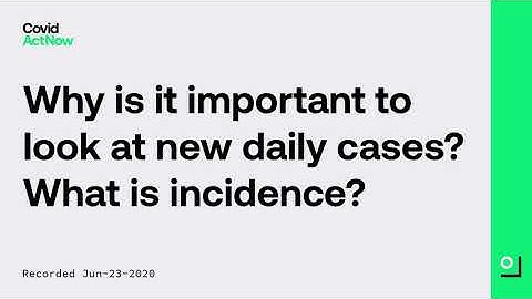 COVID DATA 101: Daily New Cases (Incidence)