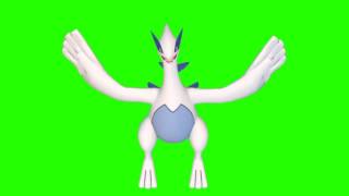 Lugia animated front (pokemon) chroma