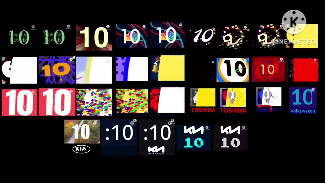 Times Square Countdown Remake (1988-2025) at same time