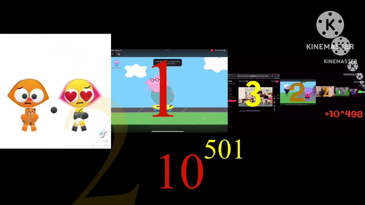 Number 0 to 10^504 in cartoons