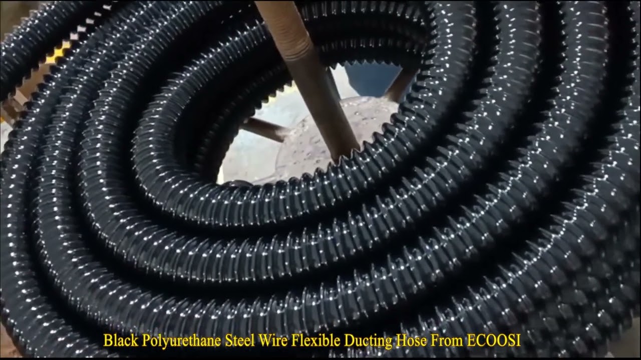 What is Black Polyurethane Ducting Hose？