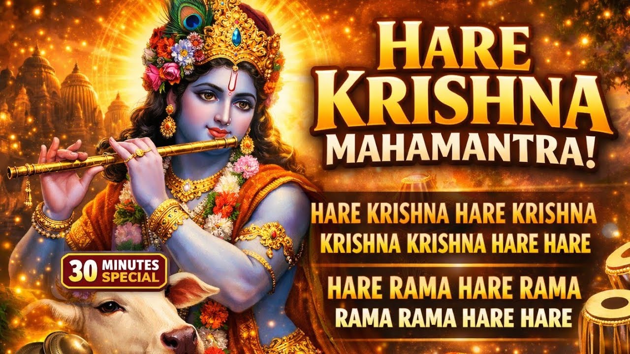 Hare Krishna Mahamantra  ✨ #krishna #naamjap 