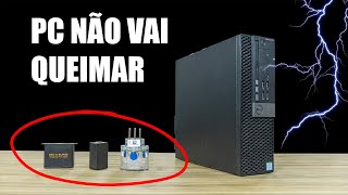 3 PEÇAS BARATAS QUE PROTEGEM O PC CONTRA RAIOS E SURTOS ELÉTRICOS