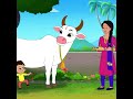 गैया मेरी गैया - Gaiya Meri Gaiya - FunForKidsTV - Hindi Rhymes #hindishorts #shorts #shortvideo