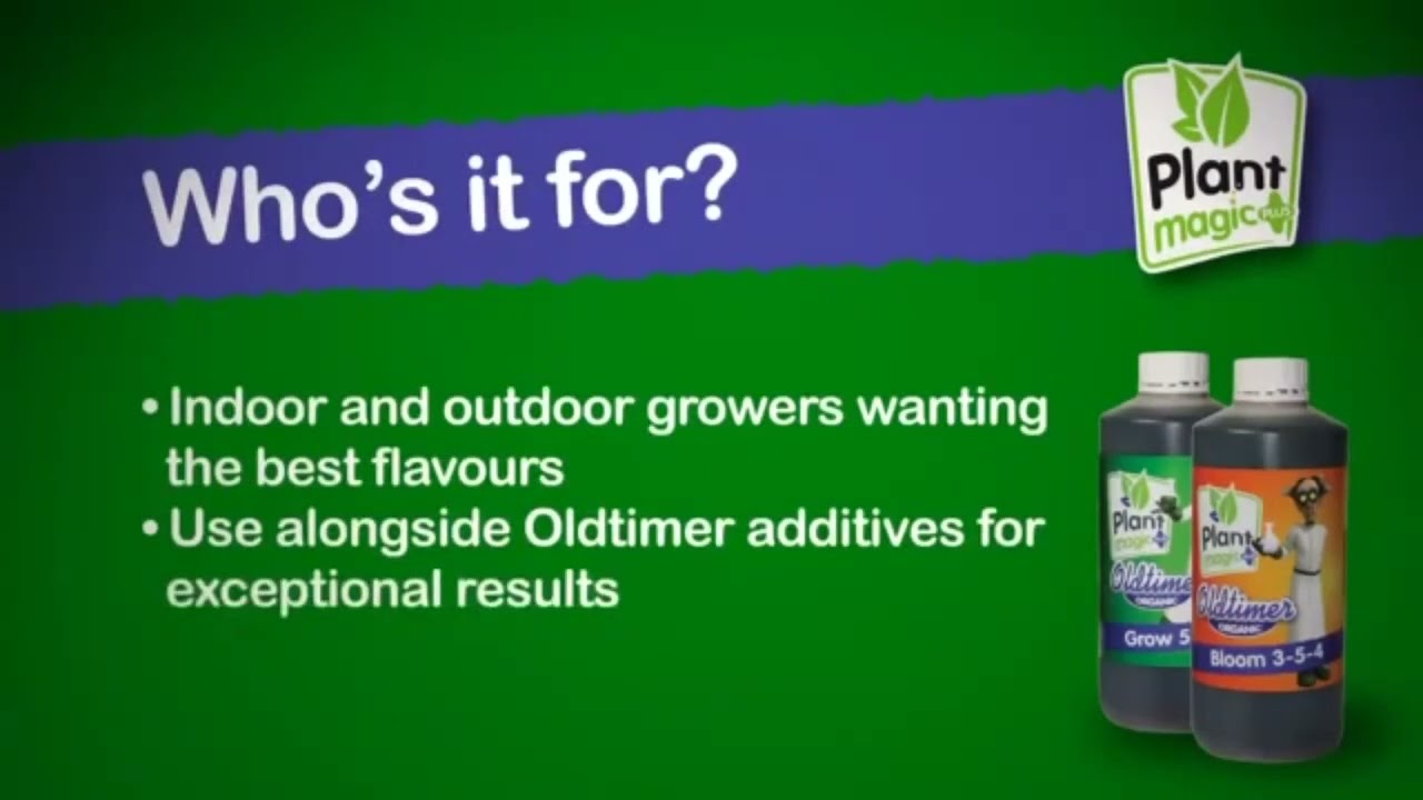 Plant Magic Oldtimer Organic Grow and Bloom