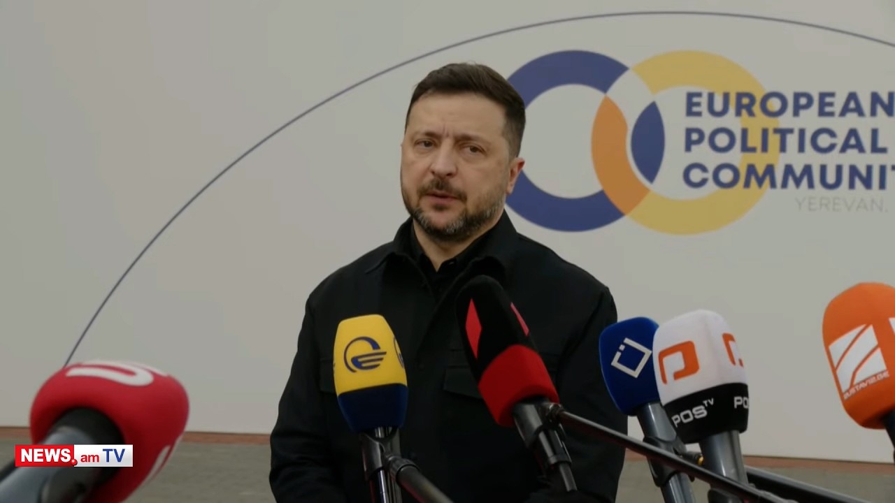Zelenskyy announces – in Armenia – talks with EU partners, financial  support for Ukraine - NEWS.am
