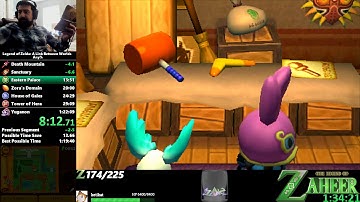 The Legend of Zelda: A Link Between Worlds Any% Speedrun in 1:21:45