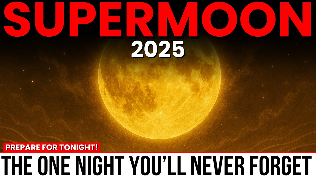 October's 2025: Rare Harvest Supermoon + Draconid Meteor Storm