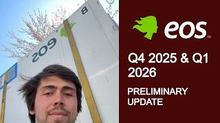 Eos Energy ($EOSE) – Q4 2025 & Preliminary Q1 2026 Update