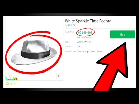 Roblox White Sparkle Time Fedora Robux Generator Working - black sparkle time fedora vote roblox