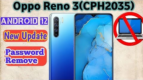 Oppo Reno 3 hard reset | oppo password crack / oppo factory mode 2025