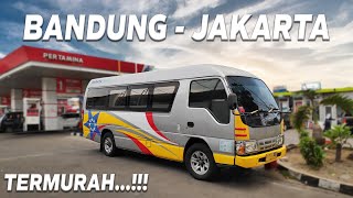 Cuma 2 Jam!! BANDUNG ke JAKARTA ga pake Lama Naik Bus PRIMAJASA..