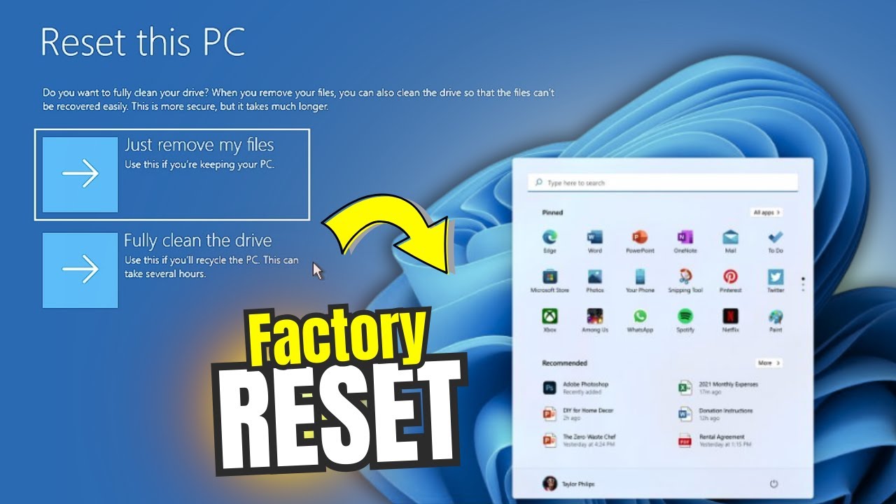 How to FACTORY RESET Windows 11 in 2026