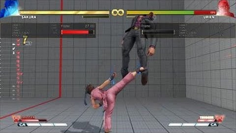 STREET FIGHTER V: Sakura V Trigger 2 Cancel combo 1