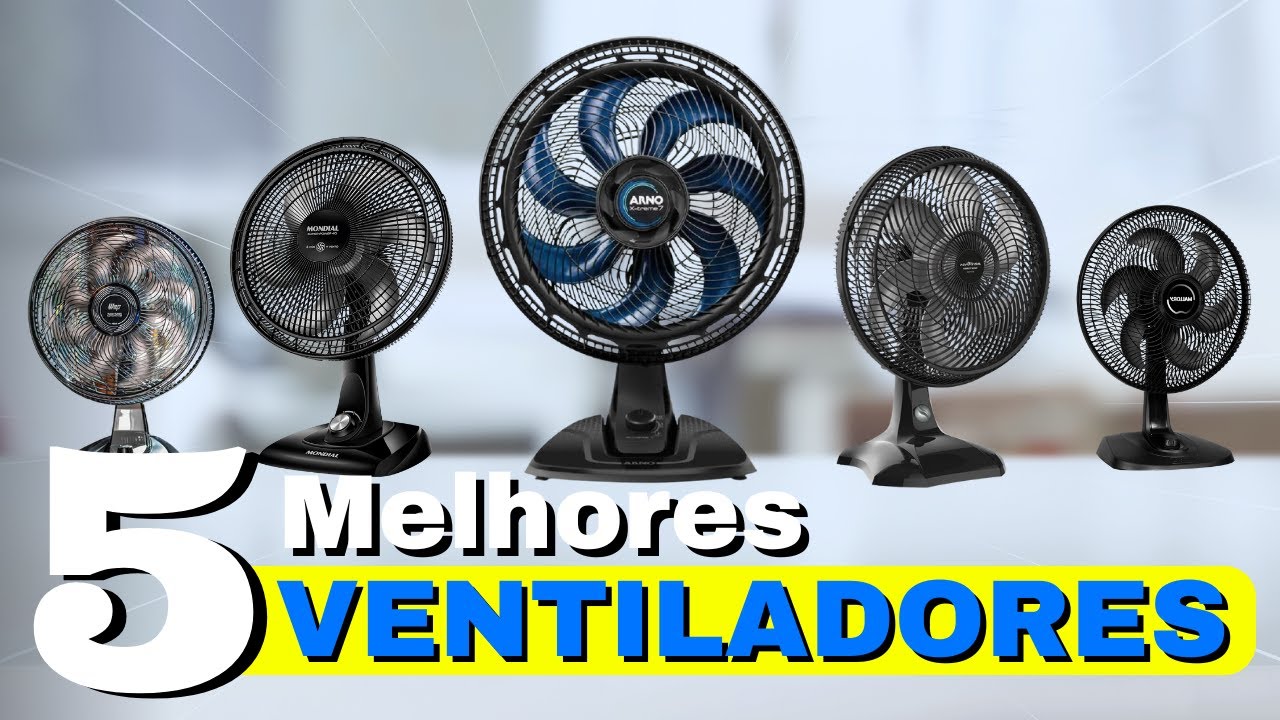 OS 5 VENTILADORES DE MESA COM MELHOR CUSTO-BENEFÍCIO ✅