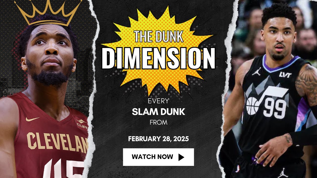 ALL SHOW! Every Epic NBA Slam Dunk from 2 28 25 You Can't Miss! - YouTube