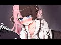 【手描き】ひなーのにベッドで馬乗りになられて動揺するなずぴ【えんぷてぃ/ぶいすぽ/切り抜き】