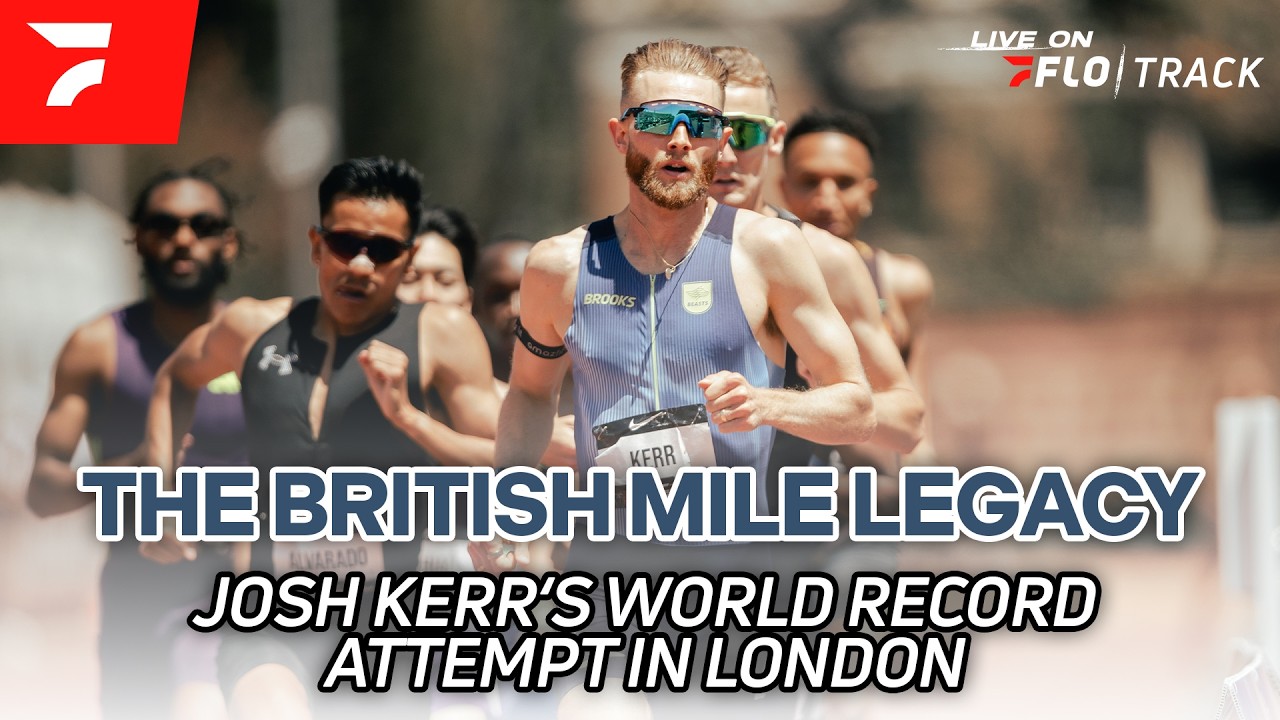 Josh Kerr Chases Historic Mile World Record at London Diamond League, Looks to Join British Greats