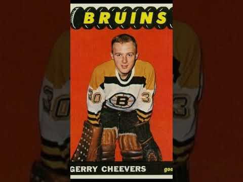 Gerry Cheevers Boston Bruins 1965-66 Topps 31 NHL Hockey Card