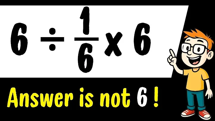 Only 1 in 10 Get This Right! | 6 ÷ 1/6 × 6 = ? | Mind-Blowing Math Trick