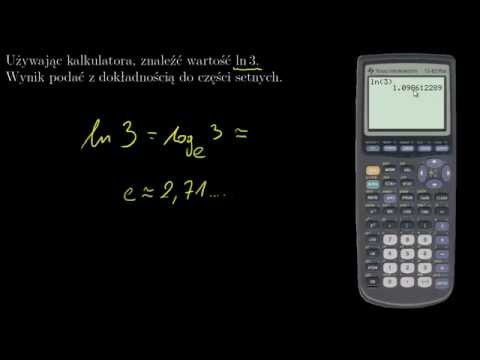Wideo: Jak Obliczyć Logarytm Za Pomocą Kalkulatora