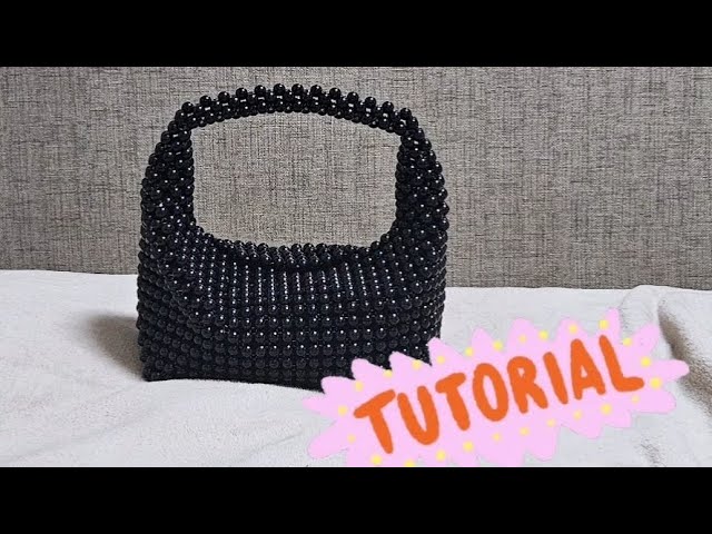 TUTORIAL: Bottega Veneta-style beaded bag. - YouTube