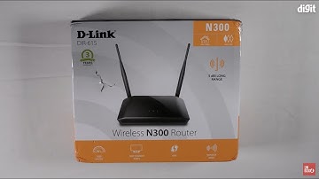 D Link DIR 615 Wireless N300 Router Unboxing