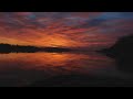 Beautiful Sunrise On the River 6 and Music To Relax To