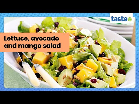 The perfect mango and avocado salad for summer