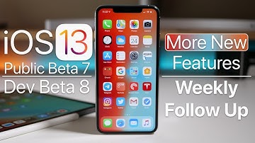 iOS 13 Beta 8 - Follow up and new features