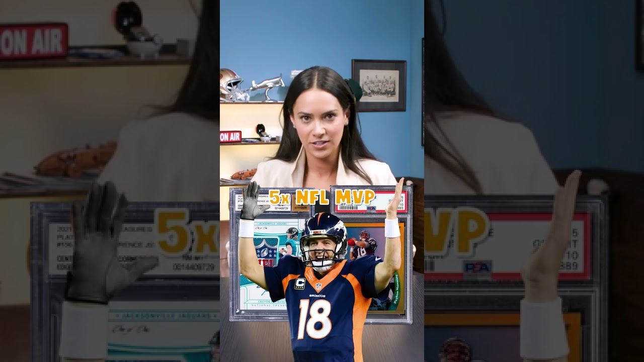 $300,000+? PEYTON MANNING or TREVOR LAWRENCE? Whose Rookie Card Sold for More?