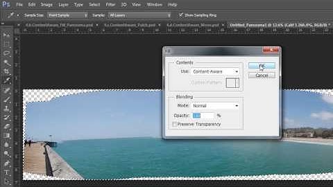 Photoshop CS6 Training Content-Aware Move Tool