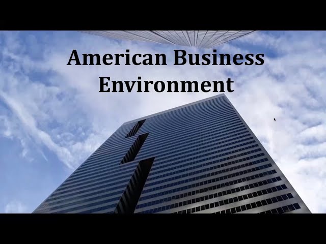 American Business Environment | In this video, I r...