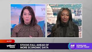 Stocks fall across the board as investors eye economic data ahead