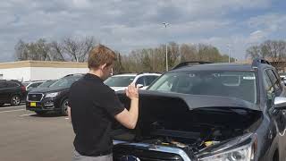 2020 Subaru Ascent How To: Open Your Hood