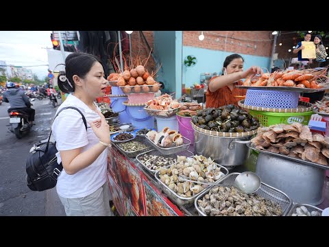 Video Cầm 500k Ăn được gì ở Quán ốc Bình dân đồng giá 50k ở... - youtube